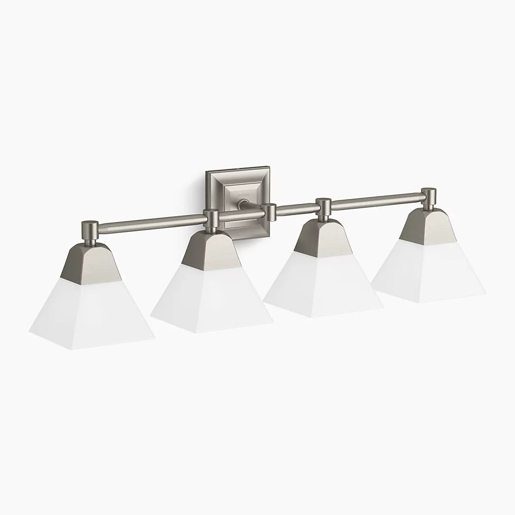 Memoirs® Four-Light Sconce in Brushed Nickel