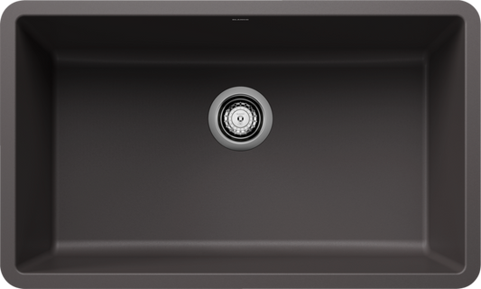 Blanco 442533 Precis 30" Undermount Single Basin SILGRANIT Kitchen Sink