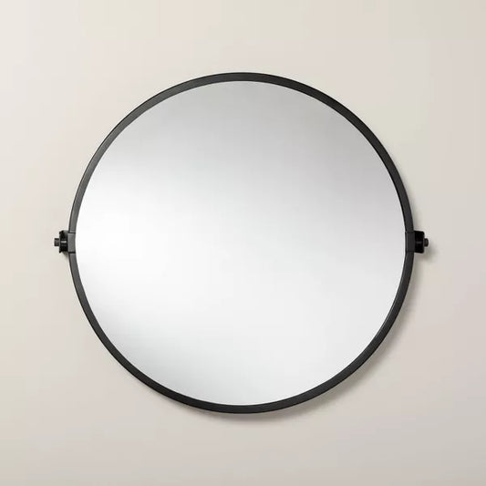 OPEN BOX SALE! 30" Round Bathroom Vanity Pivot Mirror - Hearth & Hand™ with Magnolia