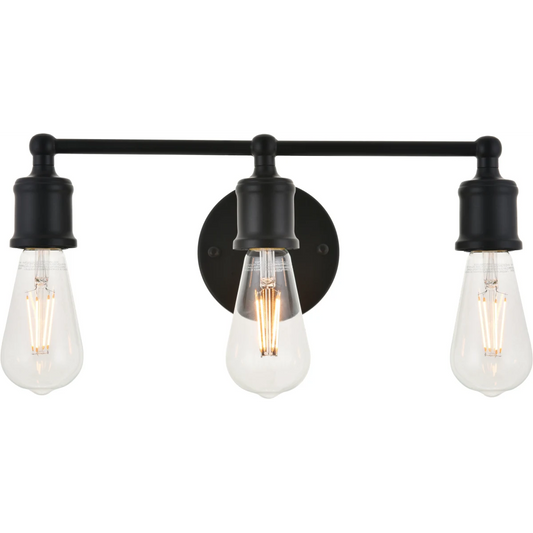 Elegant Lighting logo Elegant Lighting Serif 3 Light 15" Wide Bathroom Vanity Light